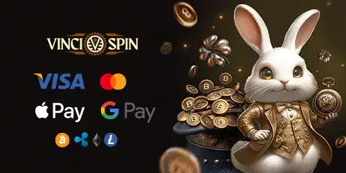 Moyens de paiement Vincispin Casino