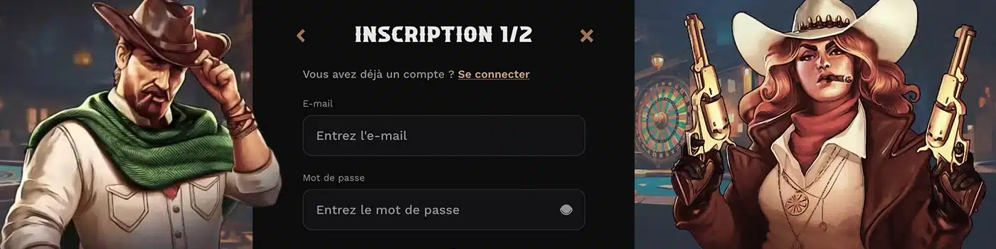 inscription sur Wildsino