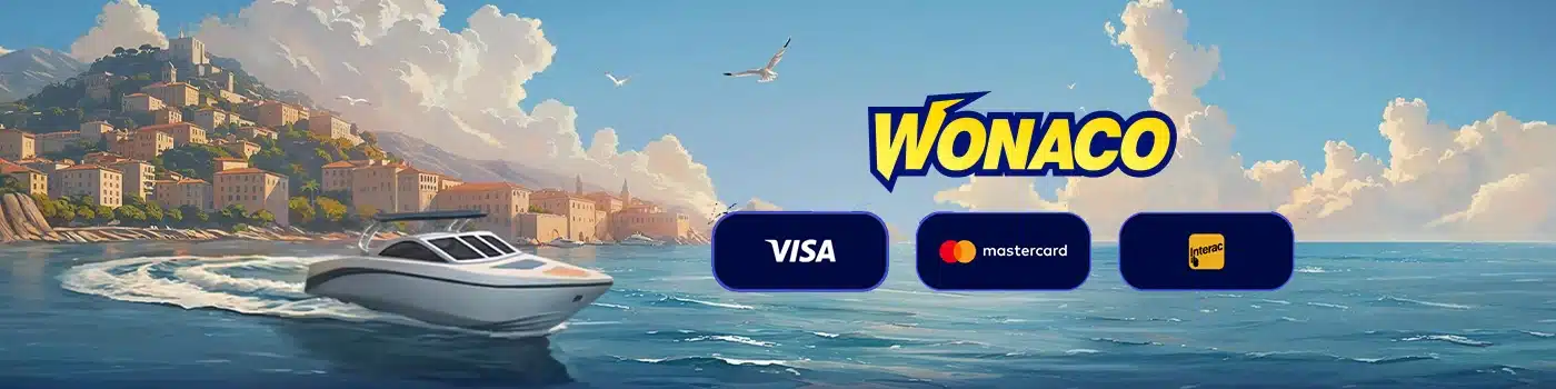 Moyens de paiement Wonaco Casino