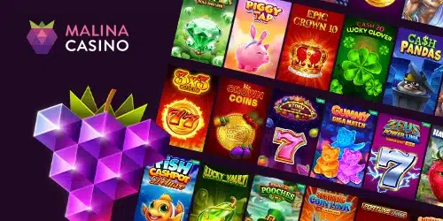 Jogos do Casino Malina no dispositivo móvel