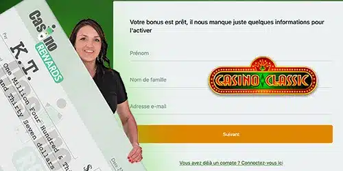 Inscription Classic casino