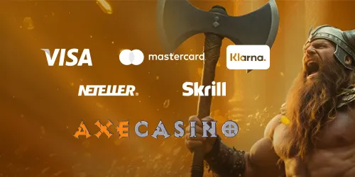 méthodes de paiement sur Axe Casino