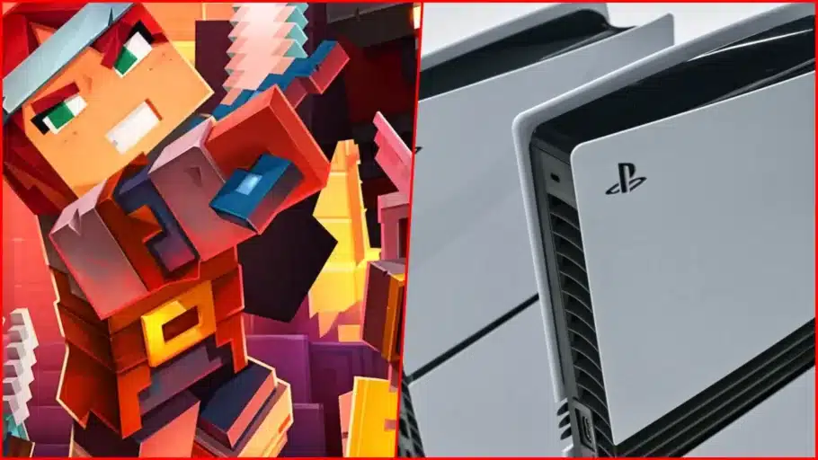 Minecraft Dungeons sur PS5