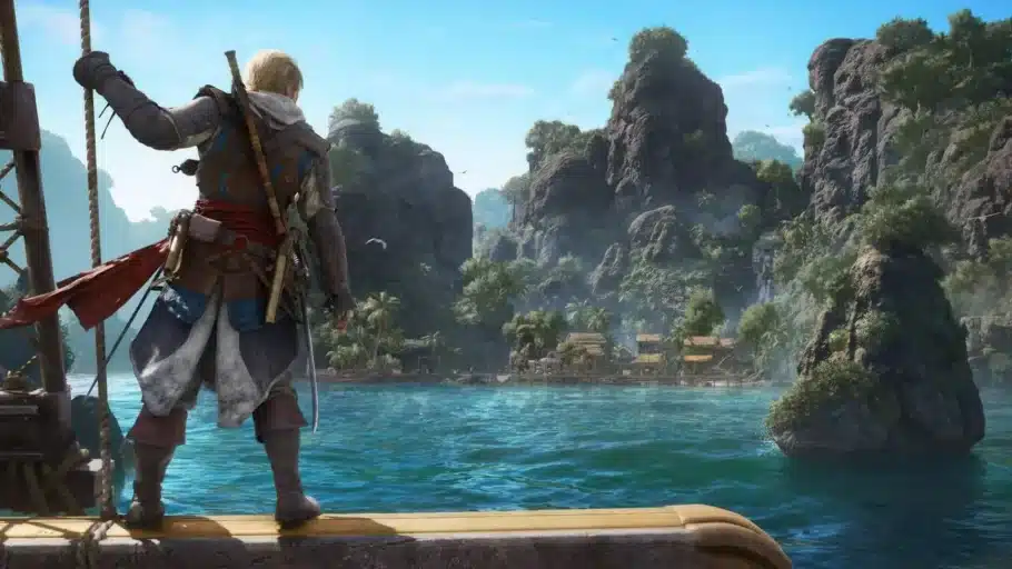 La map de Black Flag Resynced semble identique à 2013, sauf si vous regardez les quatre coins