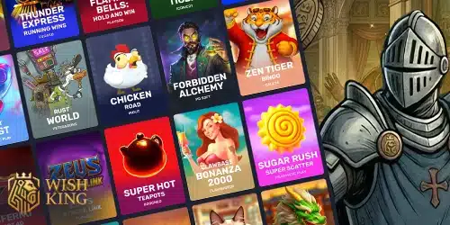 Jouer sur Wishking casino