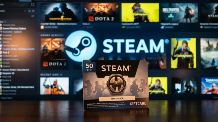 Carte Cadeaux Physique STeam