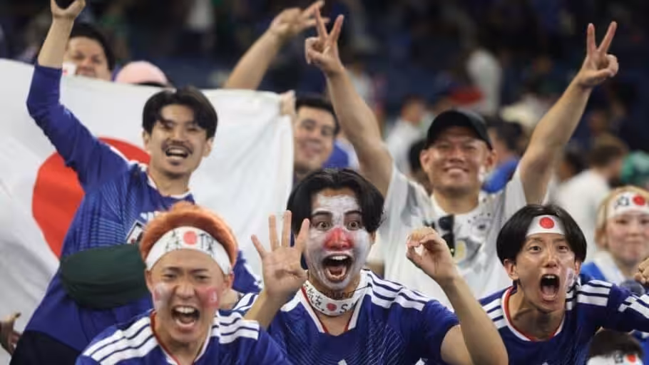 supporter japonais