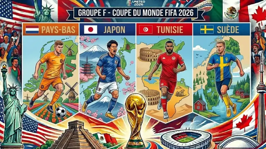 Pronostic groupe F coupe du Monde 2026