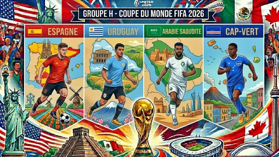 Pronostic groupe H coupe du Monde 2026