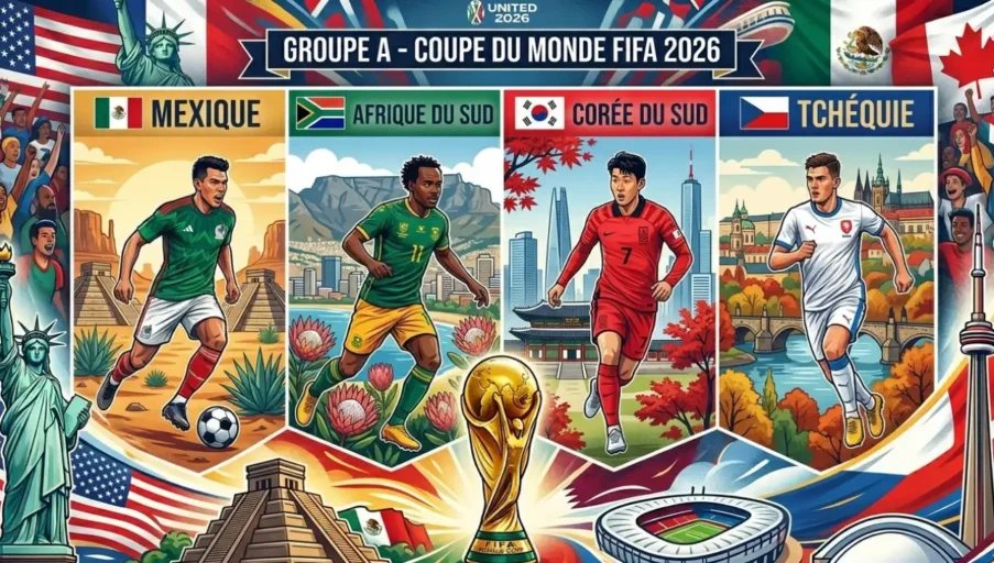 Pronostics football groupe A CDM 2026