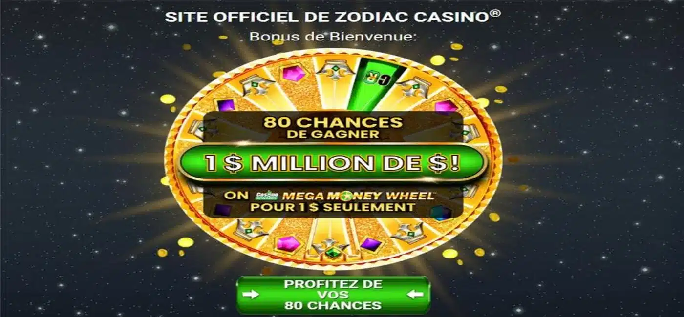 Bonus de bienvenue et chances gratuites