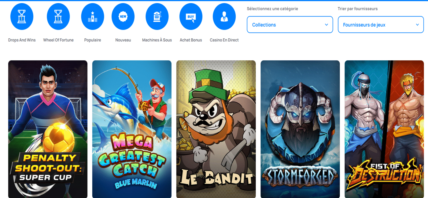 Jeux casino Millionz