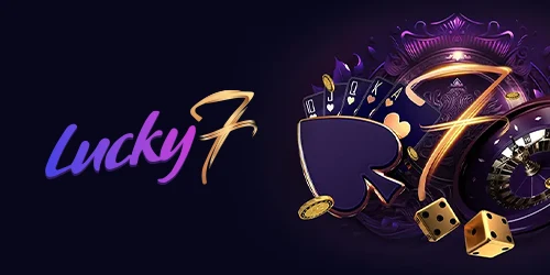 Lucky7even casino banner showing the company's logo