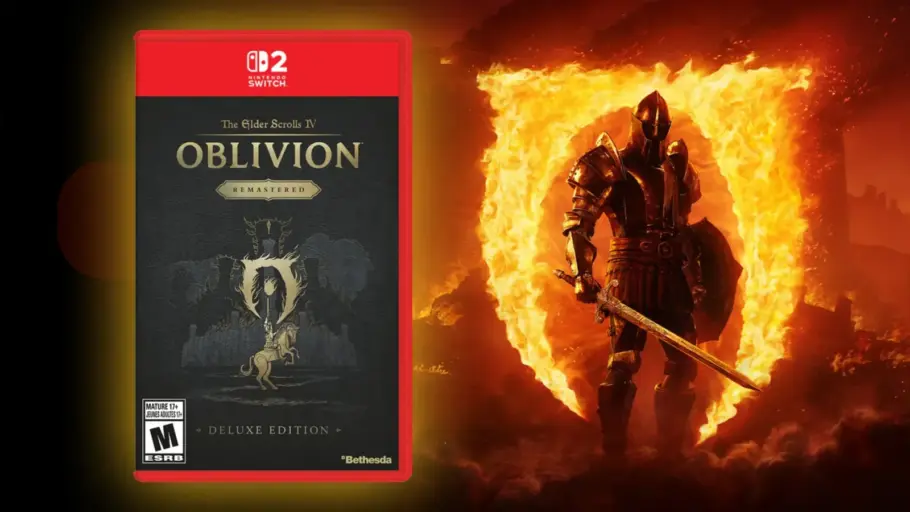 Oblivion Remastered sur Switch 2: la cartouche cache un détail qui change tout
