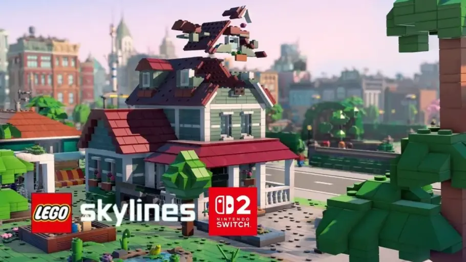 LEGO Skylines sur Switch 2, la construction de ville prend un virage totalement LEGO