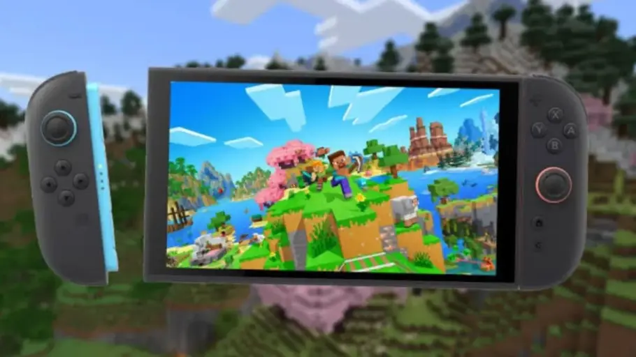 Minecraft débarque sur Nintendo Switch 2 avec Vibrant Visuals par défaut