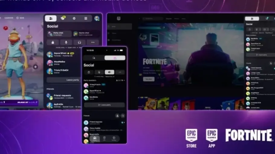 Epic Parties branche le chat vocal de Fortnite sur le launcher et le mobile