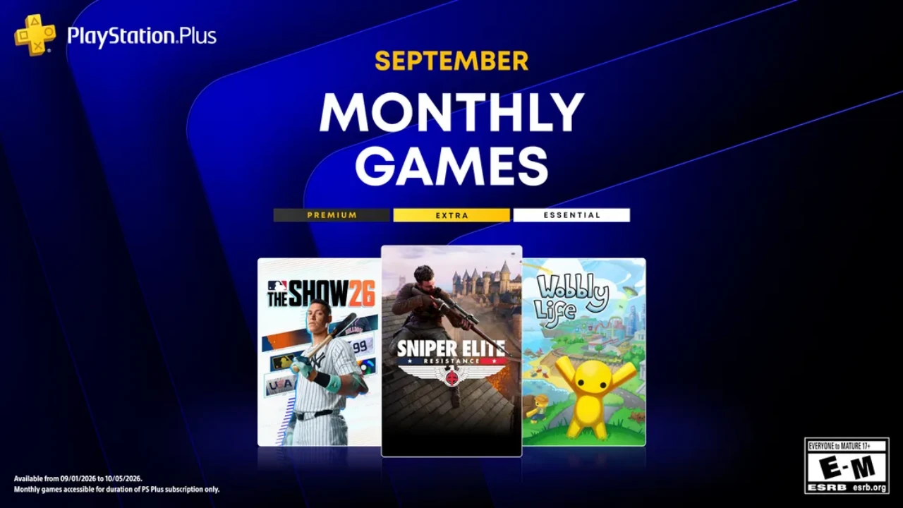Jeux PS Plus septembre 2026
