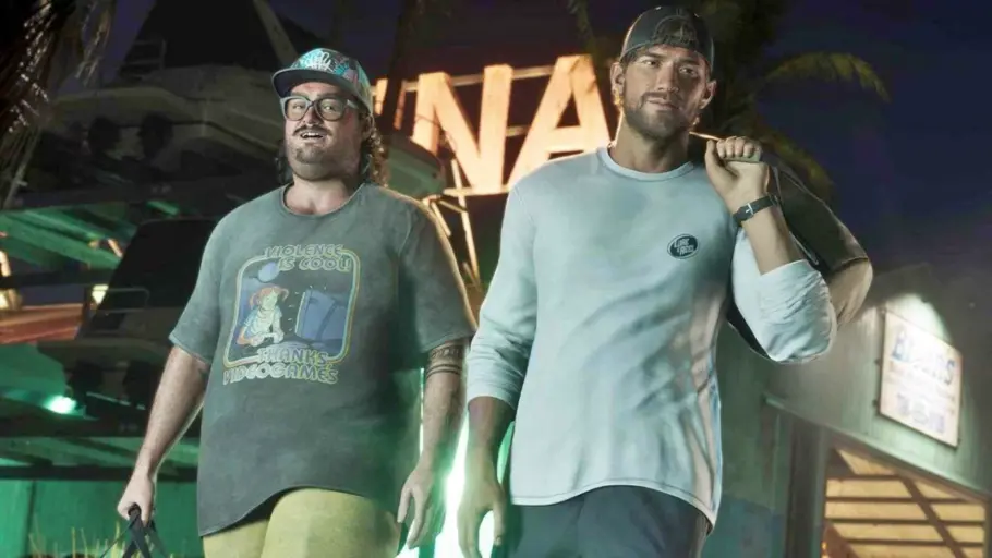 Cal et Jason de GTA 6 qui s'avancent