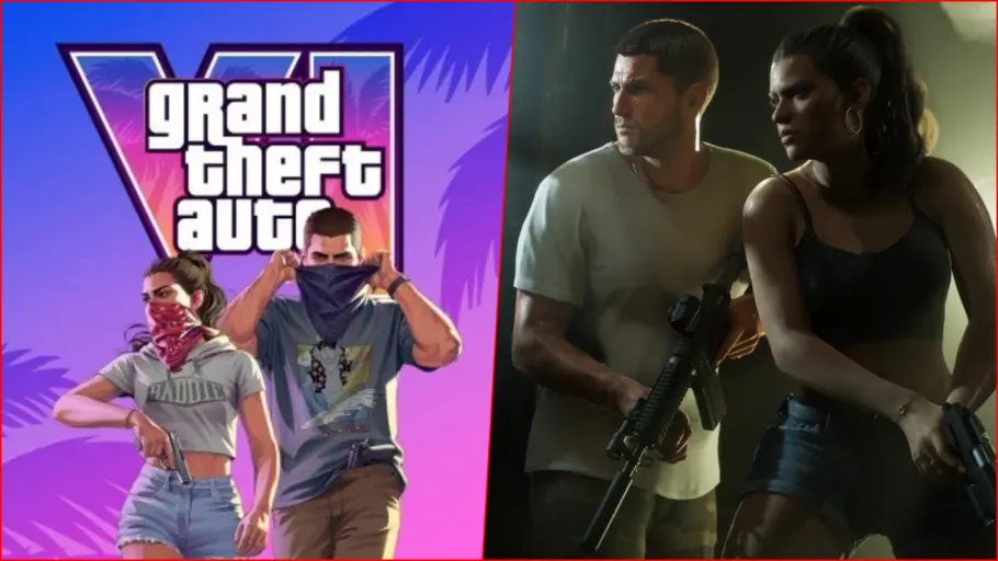 Jason et Lucia dans une opération de braque pour le prix de GTA 6